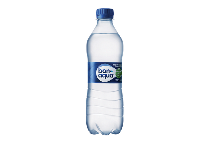 Вода "Бонаква" 0,5 л., сильногазована